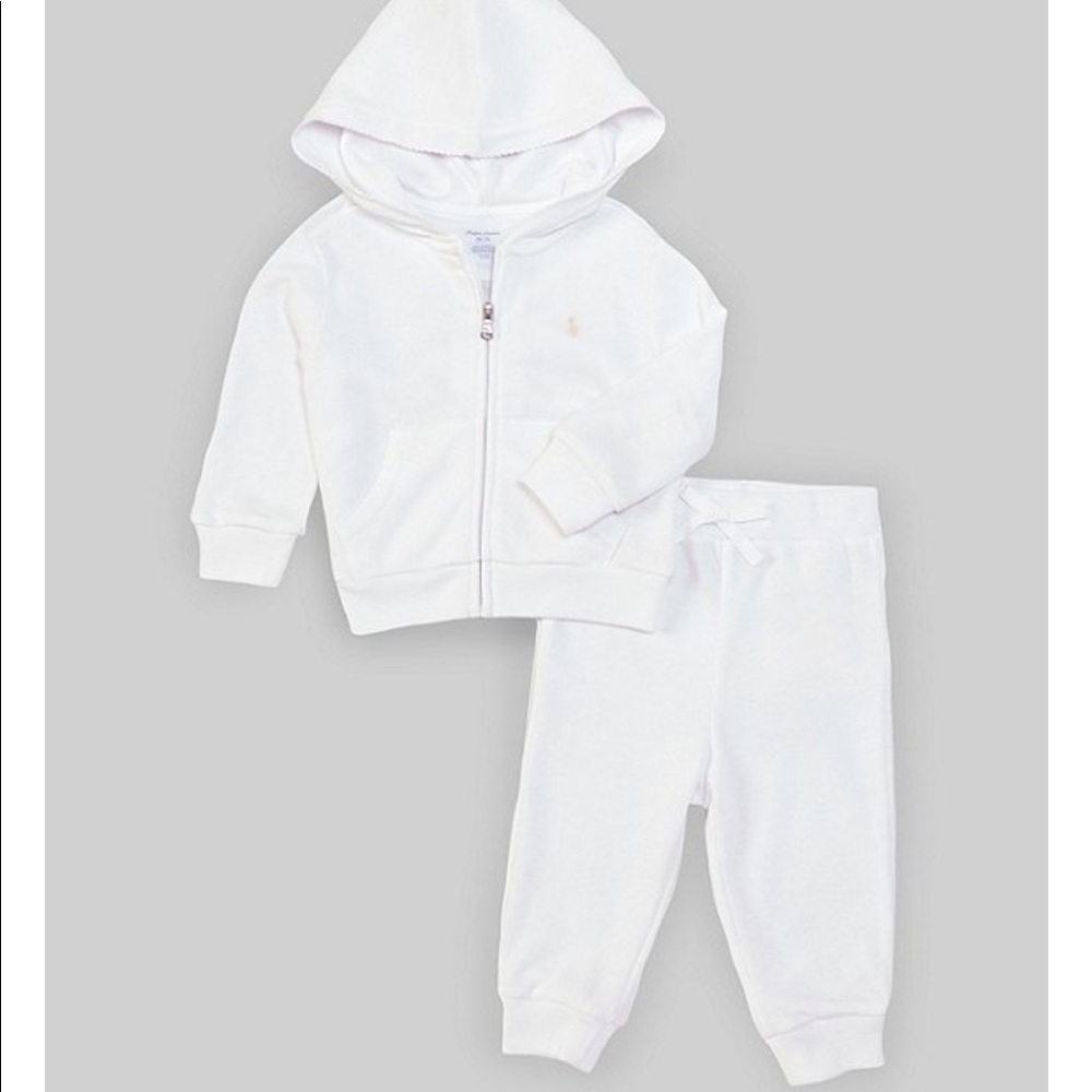 Ralph Lauren Terry Fleece Baby Track Suit 6M